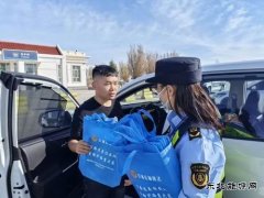 北屯执法大队：清明坚守保畅通 普法宣传护平安