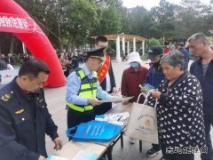 布尔津执法大队：积极开展防灾减灾宣传活动